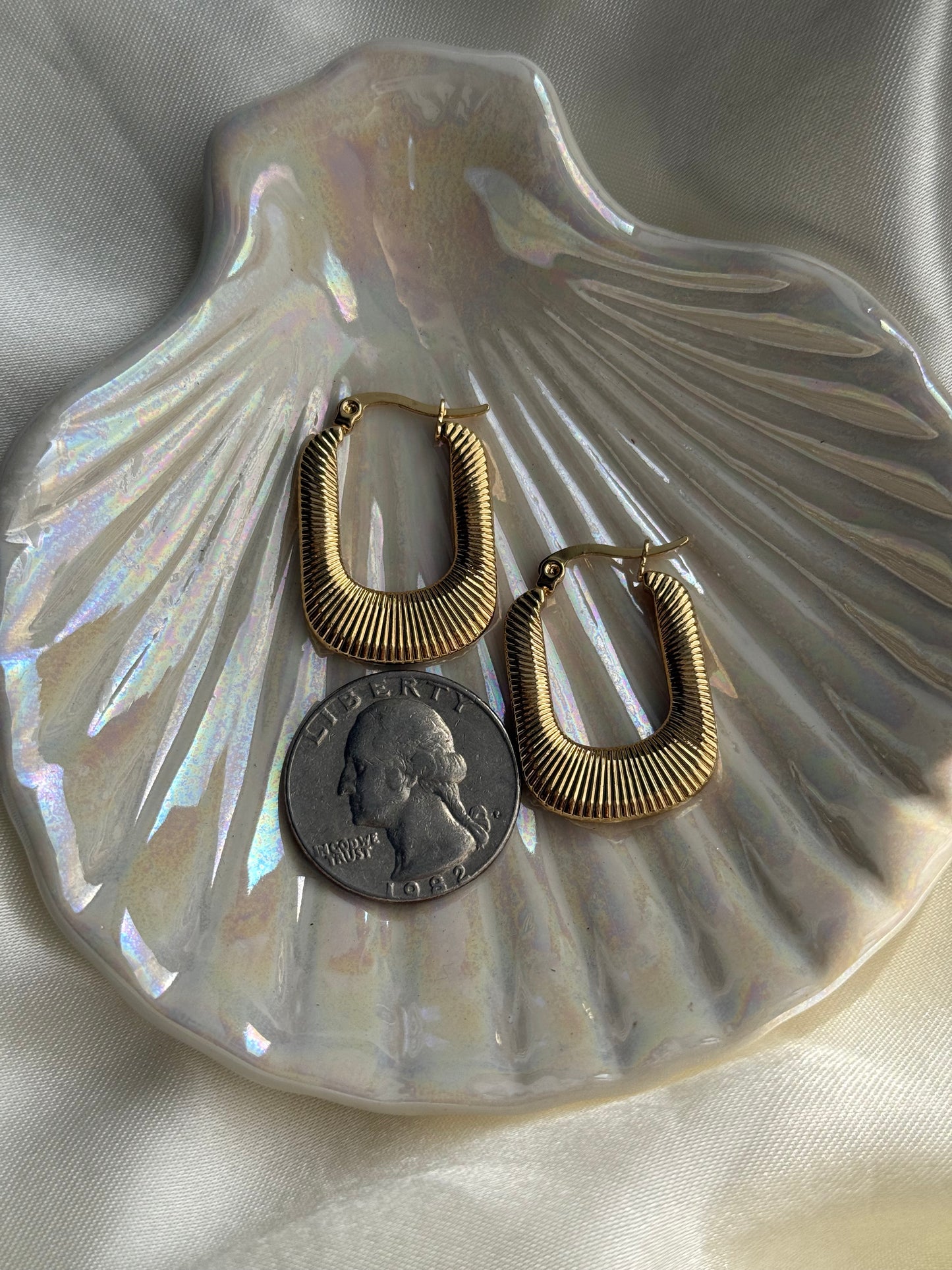 Retro Rectangle Earrings