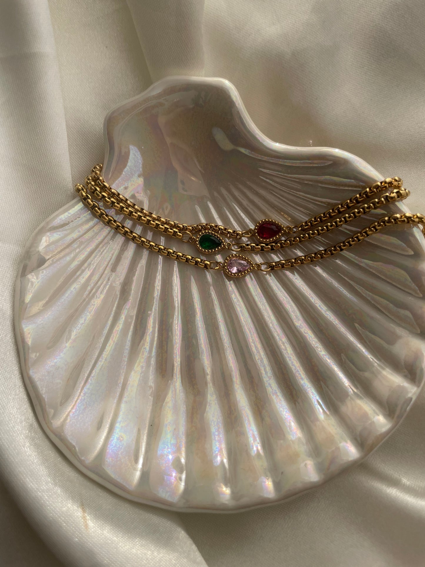 Teardrop Bijou Bracelet (Water Resistant)