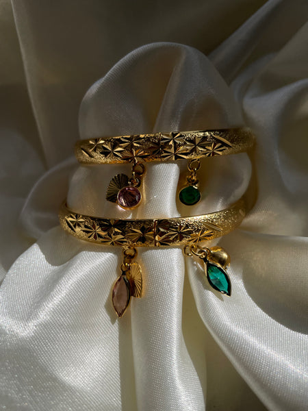 Amara Birthstone Bangle