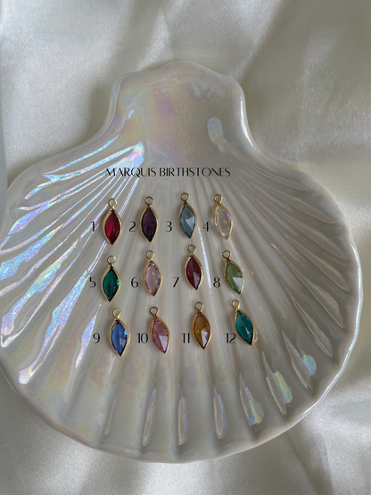 Angel Number + Birthstone Necklace