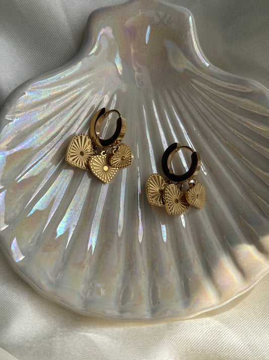 Triple Hearts Huggies