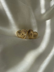 Heart Burst Studs