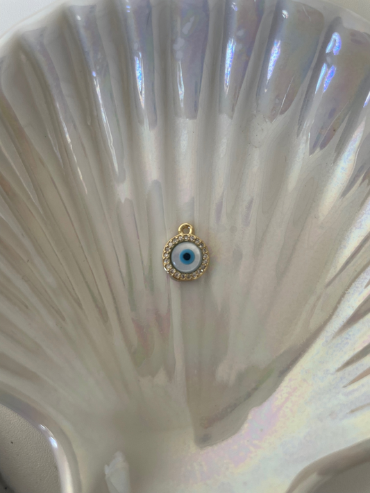 Baby Blue Eye Charm