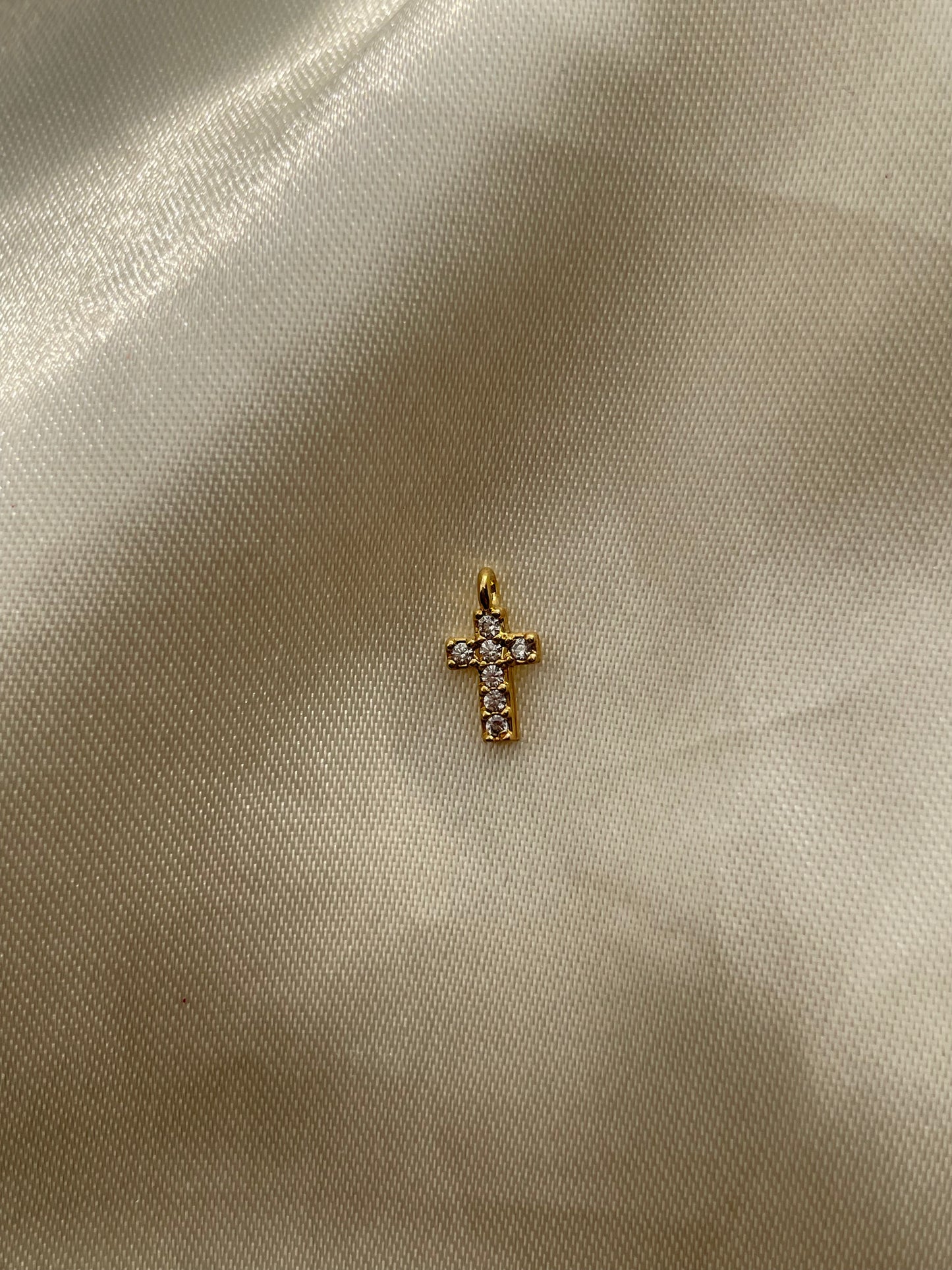 Mini Cross Charm