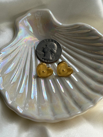 Heart Burst Studs