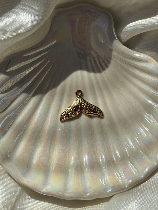 Tribal Mermaid Tail Pendant