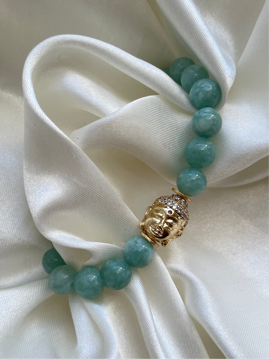 Jade Buddha Bracelet