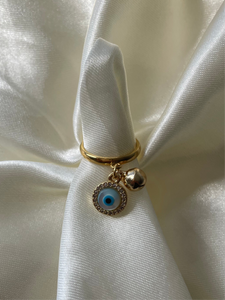 Baby Blue Eye Ring