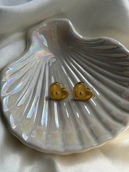 Heart Burst Studs