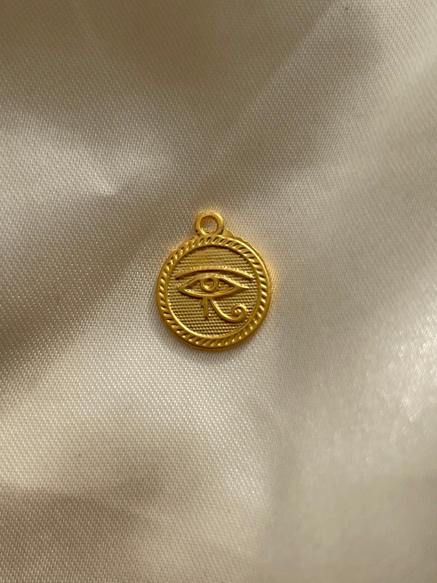 Eye of Ra Coin Charm