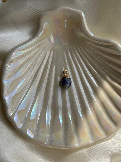 Sodalite Drop Charm
