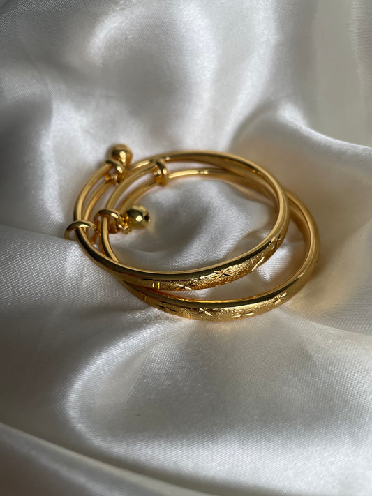 Golden Twilight Bangles