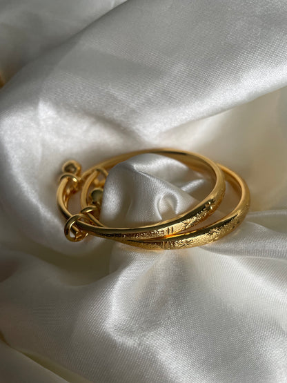 Golden Twilight Bangles
