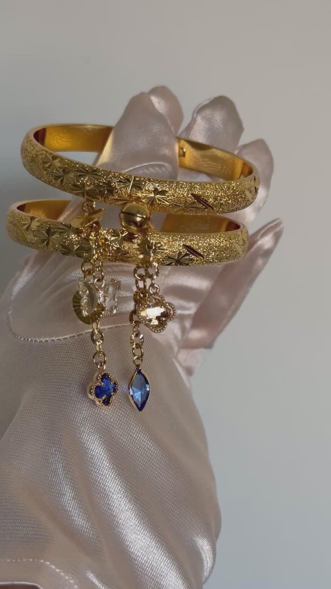 The Amara Bangle Anniversary Edition (Customizable Charms)