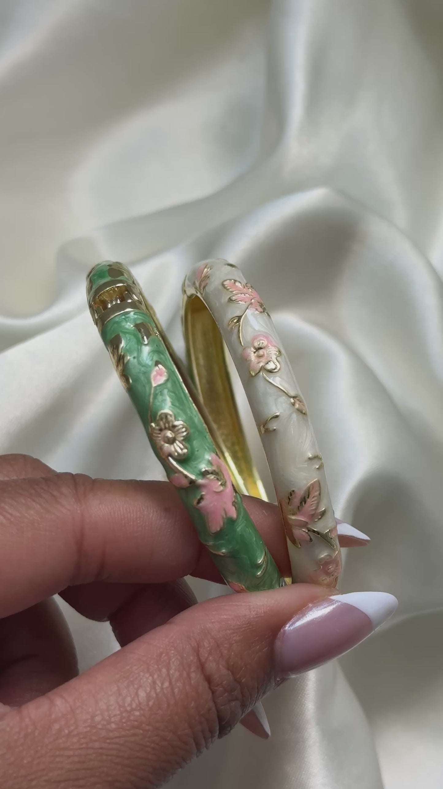 Cherry Blossom Bangle